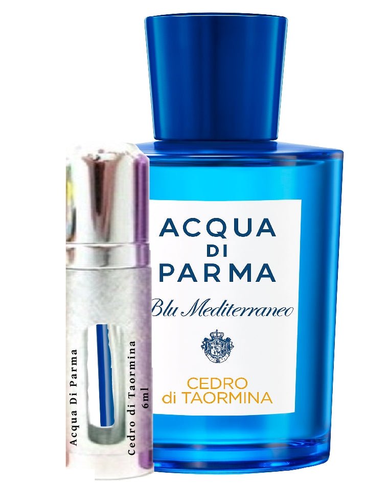 Amostras de Acqua Di Parma Blu Mediterraneo Cedro di Taormina 6ml