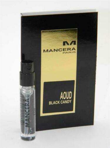 Amostra oficial do perfume Mancera Aoud Black Candy 2ml 0,06 fl. oz.