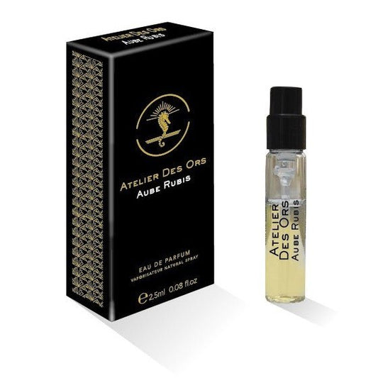 Atelier Des Ors Aube Rubis 2,5ml 0,08 fl. onças. Amostras oficiais de perfumes