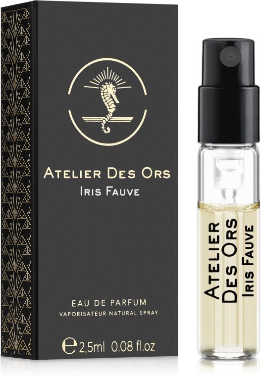 Atelier Des Ors Iris Fauve 2,5ml 0,08 fl. onças. Amostras oficiais de perfumes