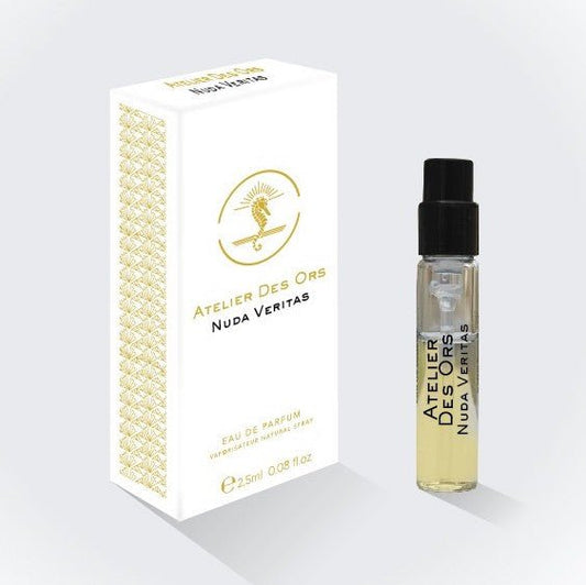 Atelier Des Ors Nuda Veritas 2,5ml 0,08 fl. oz. Amostras oficiais de perfumes