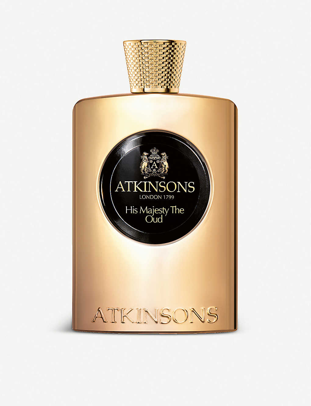 Atkinsons His Majesty The Oud 100ml sem caixa, incluindo amostras de perfume