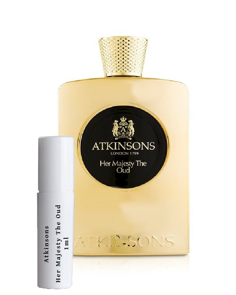 Frasco de Atkinsons Her Majesty The Oud 1ml