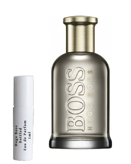 Amostras de perfume Hugo Boss Bottled Eau de Parfum - Hugo Boss Bottled Eau de Parfum - Hugo Boss - 1ml - cheiro para impressionar