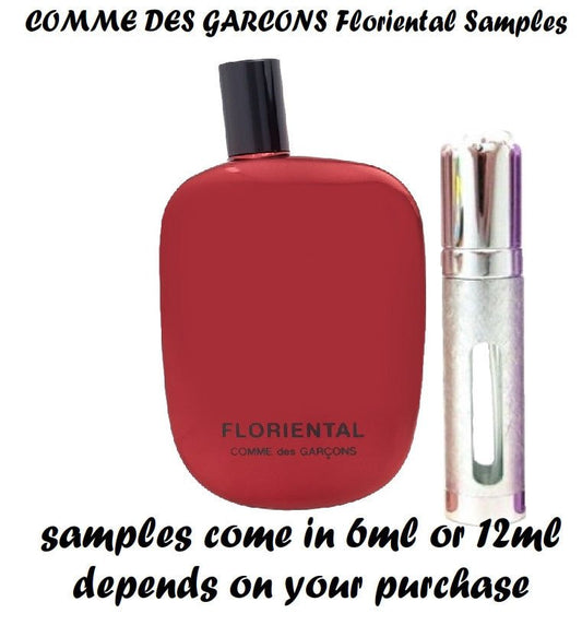 COMME DES GARCONS Floriental samples