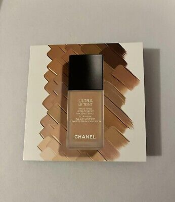 Chanel Ultra Le Teint Ultrawear All Day Comfort Foundation 0,9ml Tom B20 amostra oficial de cuidados com a pele