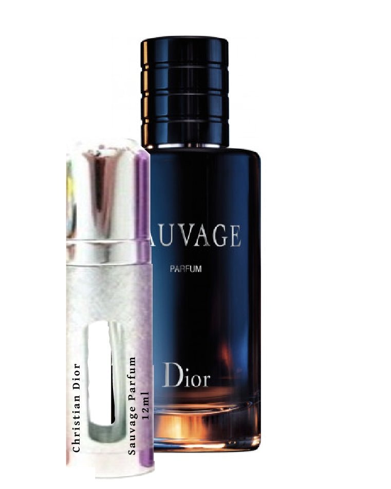 Frasco de perfume Christian Dior Sauvage 12ml