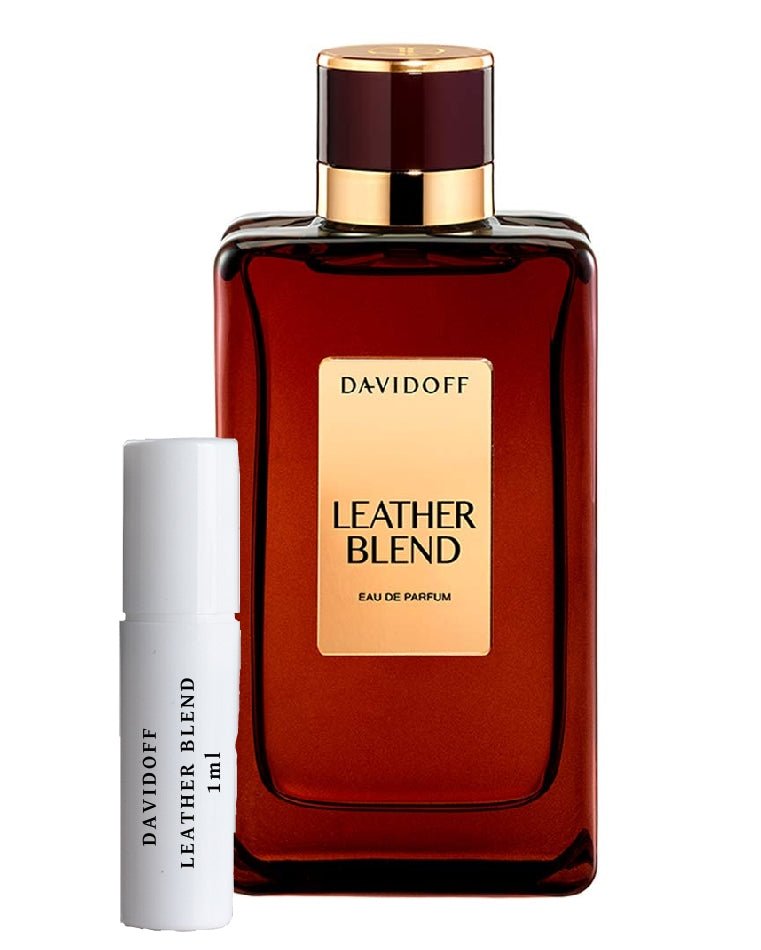 Frasco DAVIDOFF LEATHER BLEND 1ml