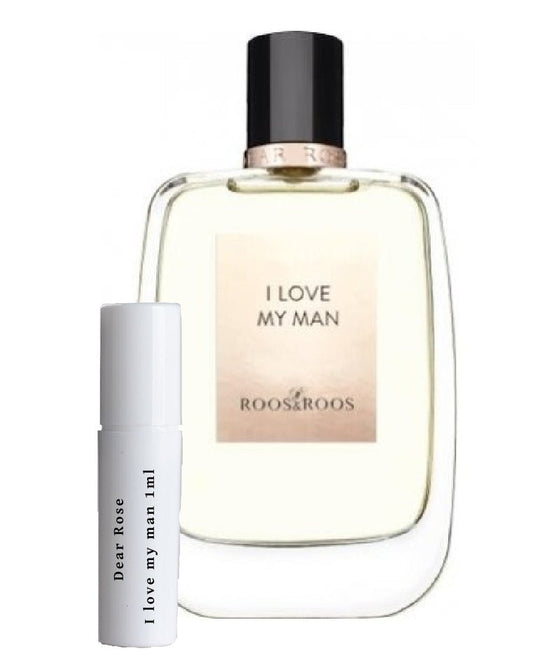 Frasco de Dear Rose I Love My Man 1ml