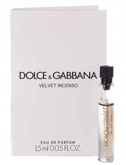 Dolce & Gabbana Velvet Incenso 1.5 ML amostra oficial do perfume