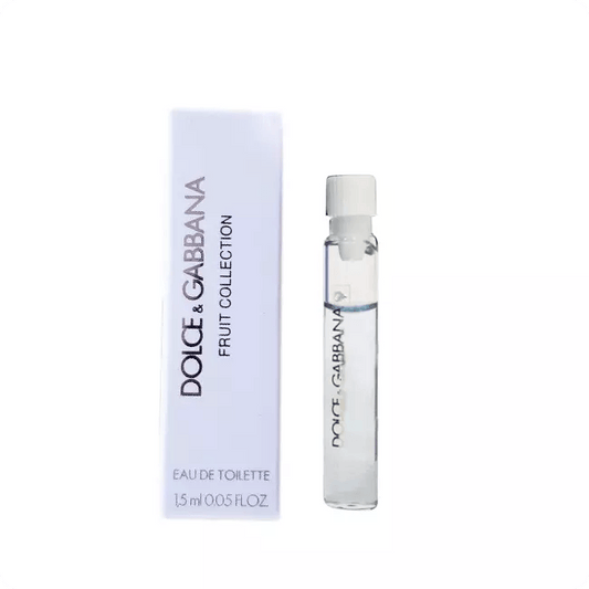 Dolce & Gabbana Fruit Collection Laranja 1,5 ml 0,05 fl. oz. amostra oficial de perfume testador de perfume