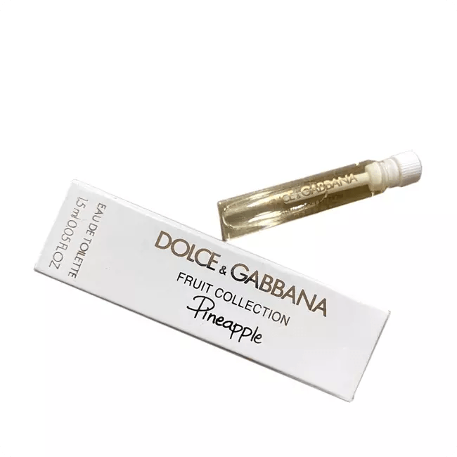 Amostra oficial do perfume Dolce & Gabbana Fruit Collection Pineapple 1,5 ml