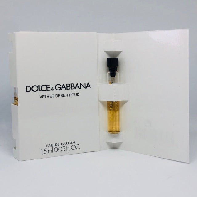 Velvet Desert Oud Por Dolce & Gabbana 1,5ml 0,05 fl. o.z. échantillon de parfum oficial, Velvet Desert Oud By Dolce & Gabbana 1,5ml 0,05 fl. o.z. virallinen hajuvesinäyte, Velvet Desert Oud By Dolce & Gabbana 1,5ml 0,05 fl. o.z. oficjalna próbka perf