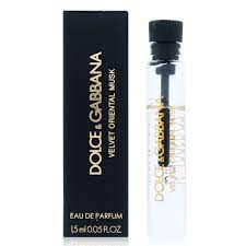 Amostra oficial do perfume Dolce & Gabbana Velvet Oriental Musk 1,5 ml