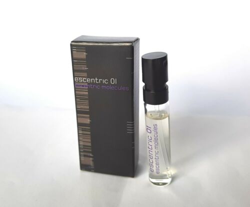 Amostras de perfume Escentric Molecules Escentric 01 2ml 0,07 fl. oz. versão oficial