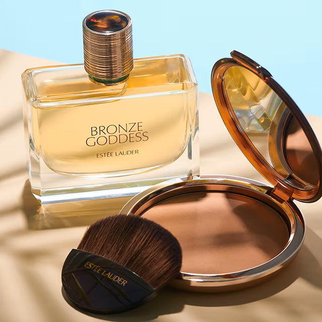 Amostra de fragrância Estee Lauder Bronze Goddess Eau Fraîche Skinscent 6ml