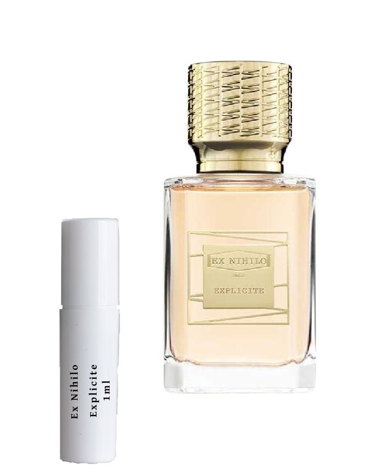 Amostra de perfume Ex Nihilo Explicite 1ml