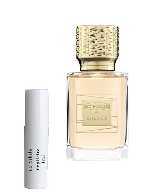 Amostra de perfume Ex Nihilo Explicite 1ml