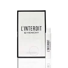 Givenchy L'Interdit Eau De Parfum 1ml 0,03 fl. onças. amostras oficiais de fragrâncias