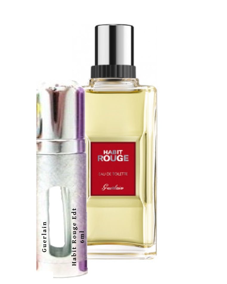 Amostras de Guerlain Habit Rouge 6ml