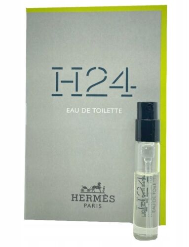 Hermes H24 2ml 0,06 fl. onças. amostra oficial de perfume Eau de Toilette