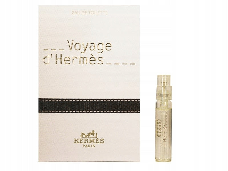 Amostras oficiais de fragrâncias Hermès Voyage D'Hermès 2ml 0,06 fl.oz.