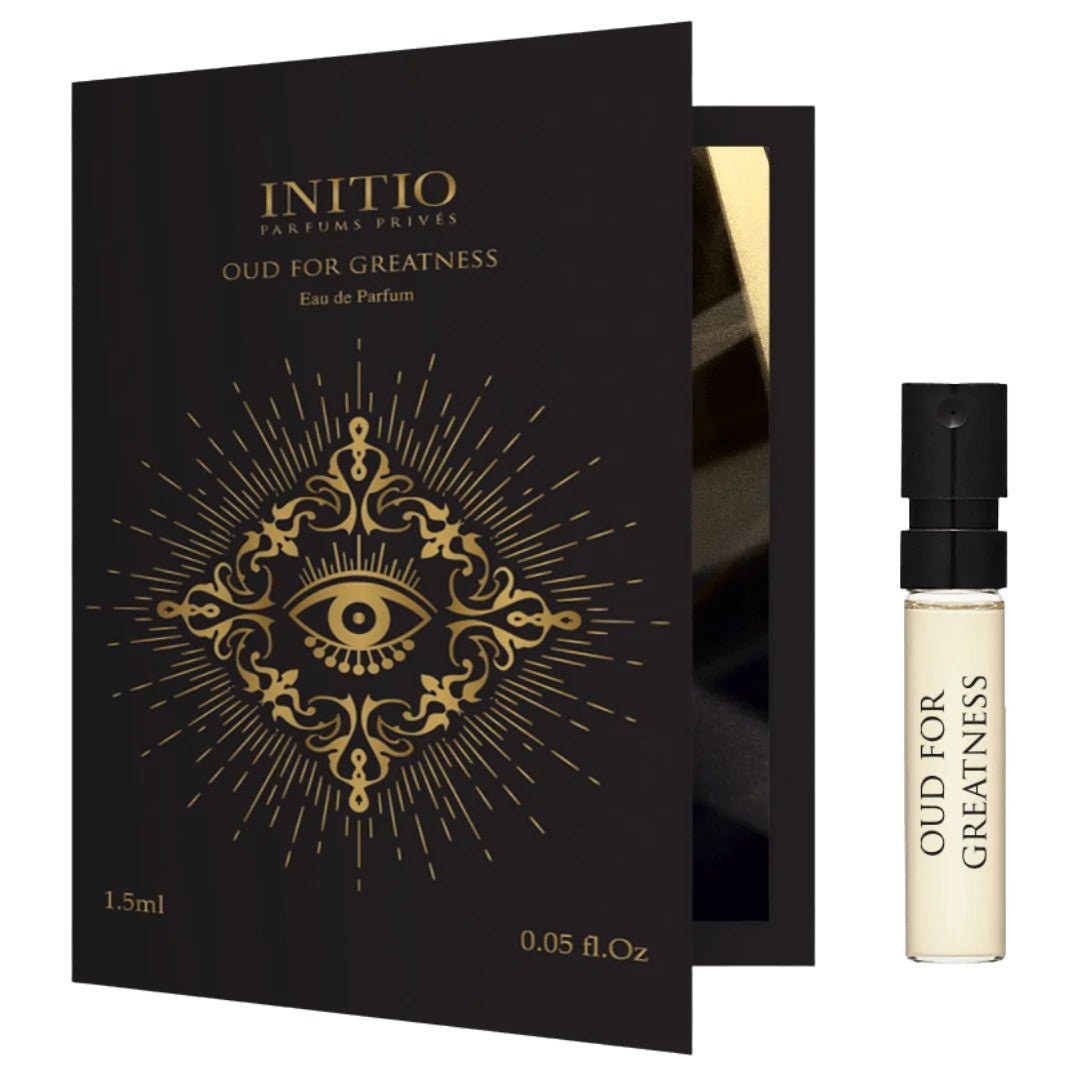 Initio Oud For Greatness 1,5ml-0,05 fl.oz. Amostra oficial da fragrância, INITIO OUD FOR GREATNESSin viralliset hajuvesinäytteet, Επίσημα δείγματα αρωμάτων INITIO OUD FOR GREATNESS, INITIO OUD FOR GREATNESS hivatalos parfümminták, INITIO OUD FOR GREA