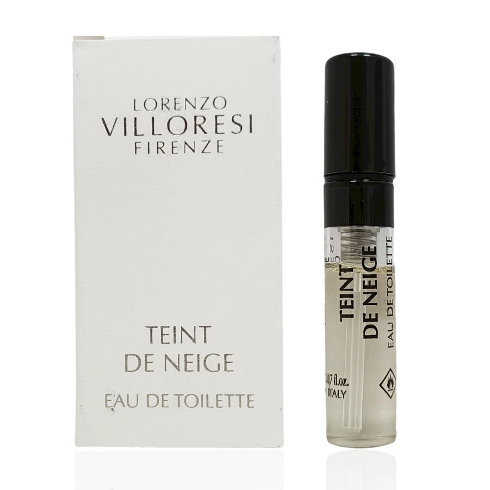 Amostra oficial do perfume Lorenzo Villoresi Firenze Teint de Neige 2ml