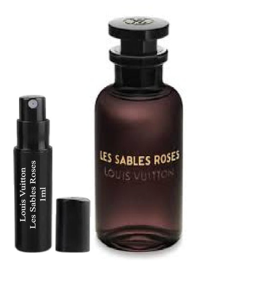 Amostras do perfume Louis Vuitton Les Sables Roses