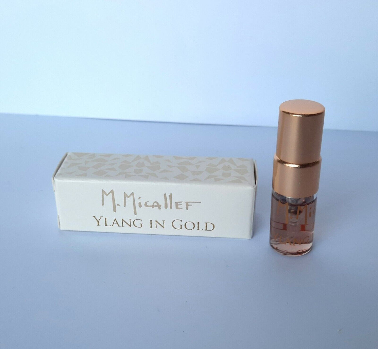 Amostra oficial de perfume M. Micallef Ylang in Gold 2ml 0,06 Fl. Oz.