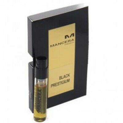 Amostra oficial de Mancera Black Prestigium 2ml 0,07 fl. oz., Amostra oficial de perfume Mancera Black Prestigium 2ml 0,06 fl. oz.