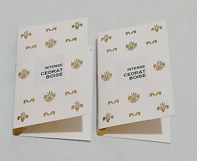 Amostras oficiais de perfume Mancera Cedrat Boise Intense 2ml 0,06 fl.oz