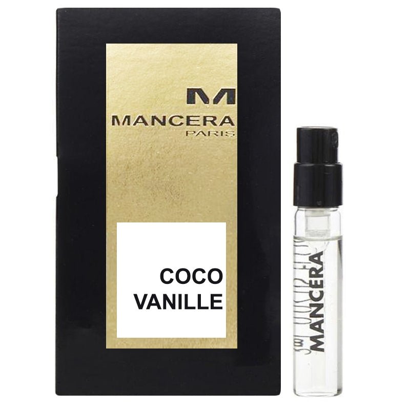 Amostra oficial do perfume Mancera Coco Vanille 2ml 0,06 fl. onças.