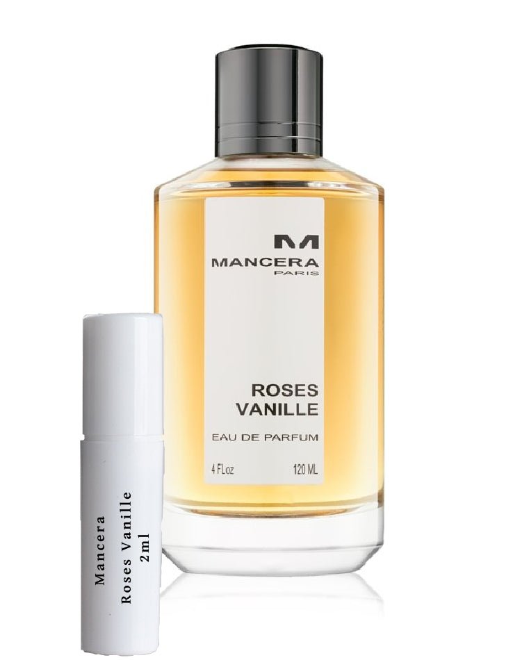 Amostra de baunilha Mancera Roses 2ml
