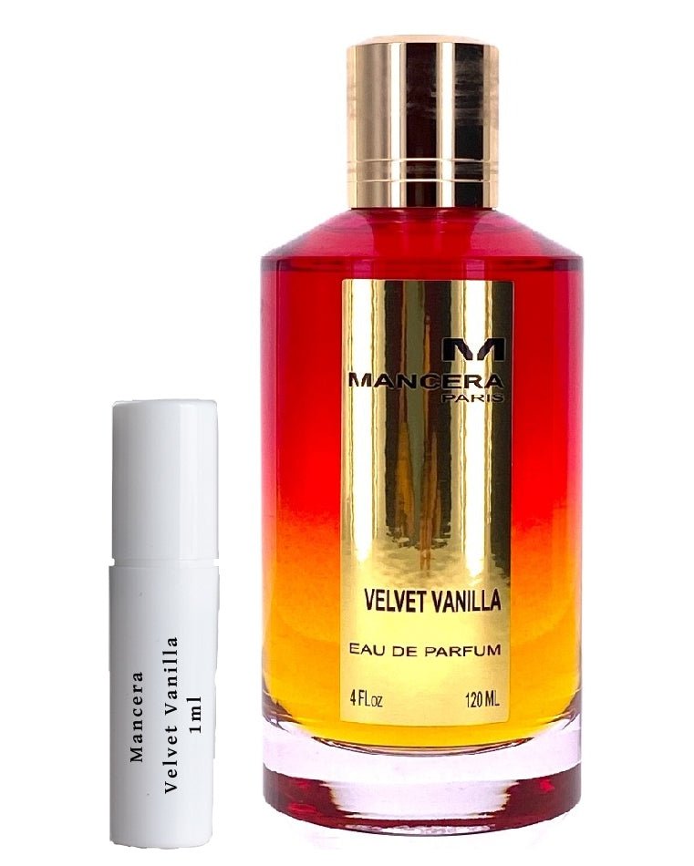 Amostra de fragrância Mancera Velvet Vanilla 1ml