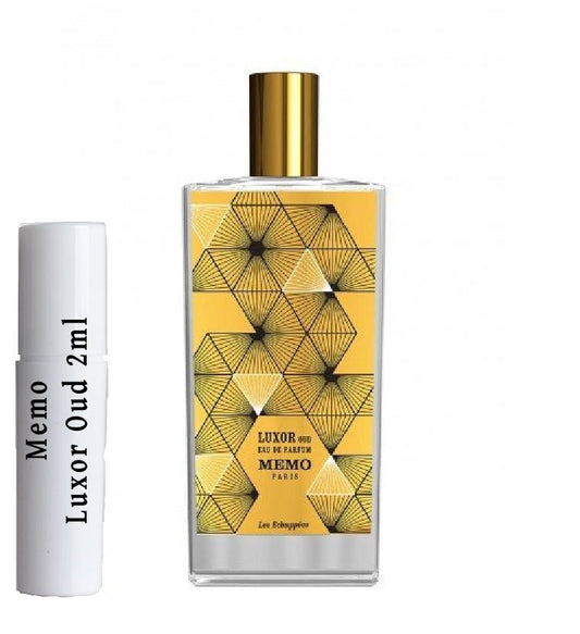 Memo Luxor Oud samples 2ml