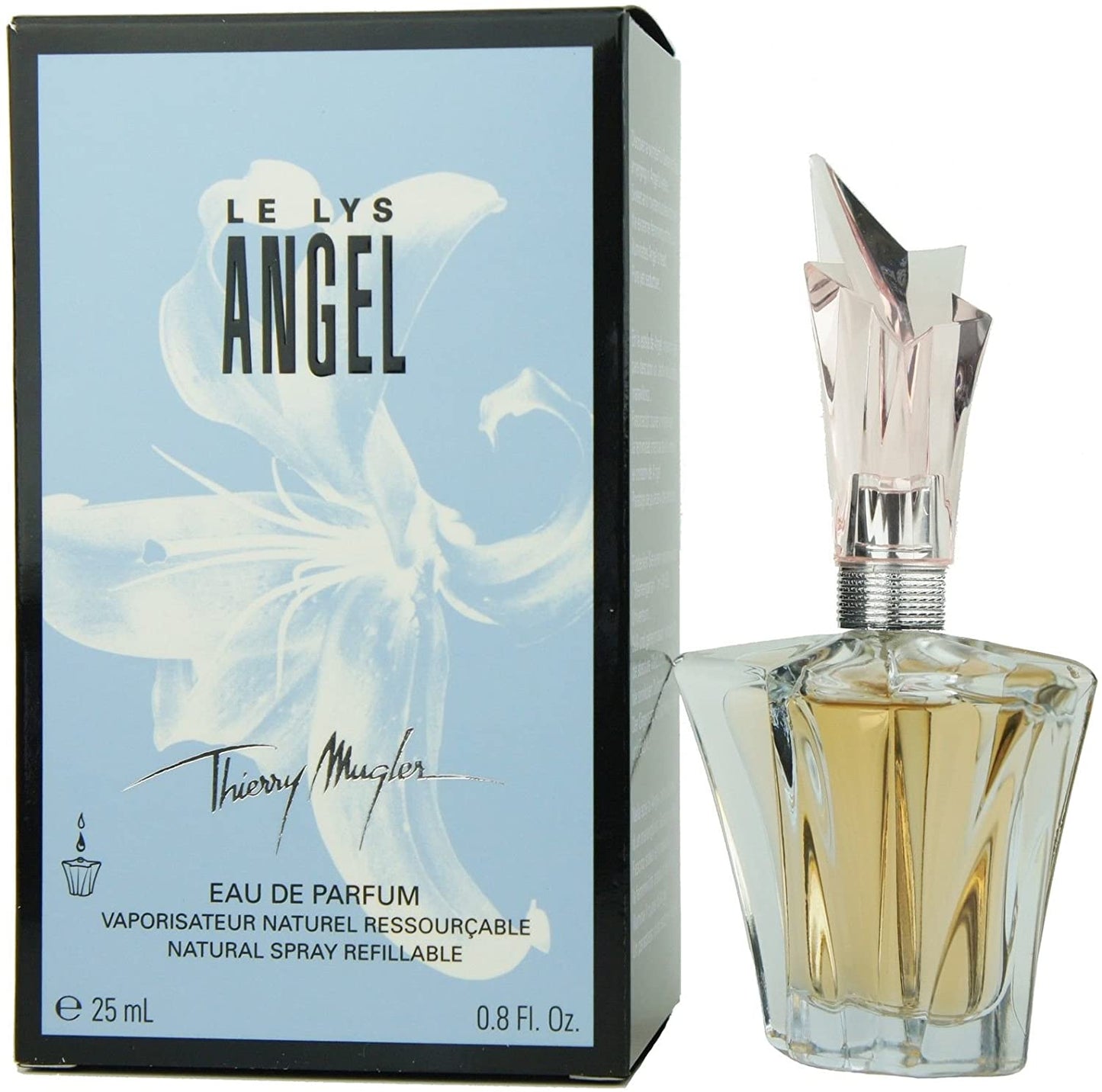 Thierry Mugler Angel Le Lys fragrância descontinuada - Thierry Mugler Angel Lily Le Lys - Thierry Mugler - 25ml embalado no varejo - cheiro para impressionar