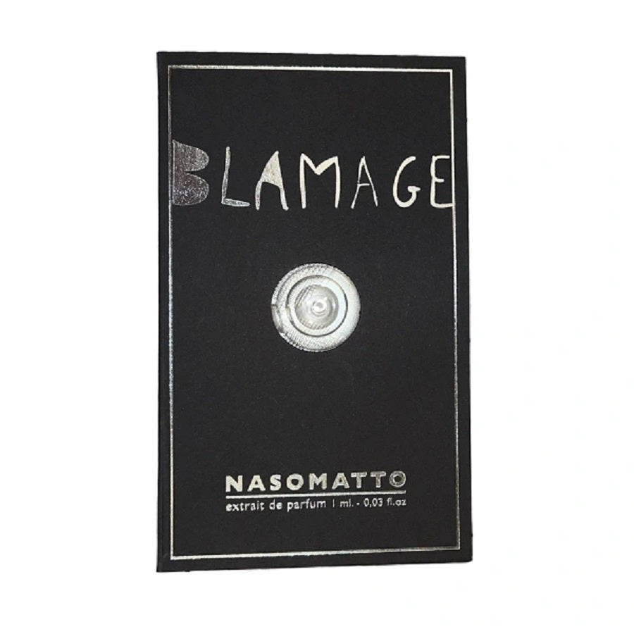 Nasomatto Blamage 2ml échantillon de parfum officiel