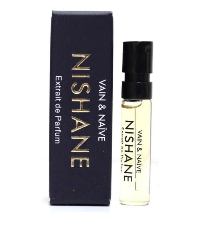 Amostras oficiais de perfume Nishane Vain & Naïve 1,5 ML