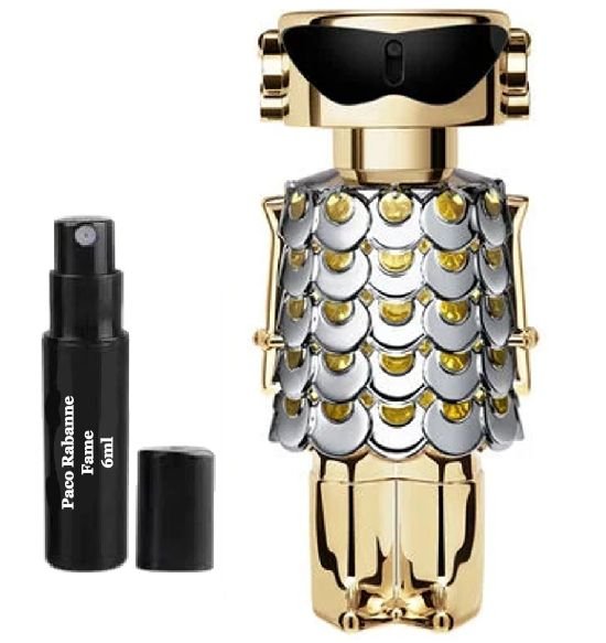 Paco Rabanne Fama 6ml 0,20 fl. o.z. perfume minta, Paco Rabanne Fame 6ml 0,20 fl. o.z. campione di profumo, Paco Rabanne Fame 6ml 0.20 fl. o.z. amostra de perfume, Paco Rabanne Fame 6ml 0.20 fl. o.z. 官方香水样品, Mostră de parfum Paco Rabanne Fame 6ml 0.2