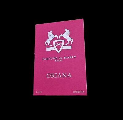 Amostras oficiais de perfume Parfums De Marly Oriana 1,5ml 0,05 fl. o.z.