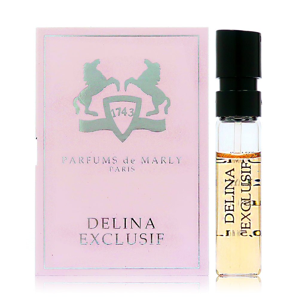 Parfums De Marly Delina Exclusif 1,2ml 0,05 fl.o.z. hivatalos parfüm minta, Parfums De Marly Delina Exclusif 1,2ml 0,05 fl.o.z. amostra oficial de perfume, Parfums De Marly Delina Exclusif 1.2ml 0.05 fl.o.z. 官方香水样品, Mostră oficială de parfum Parfums