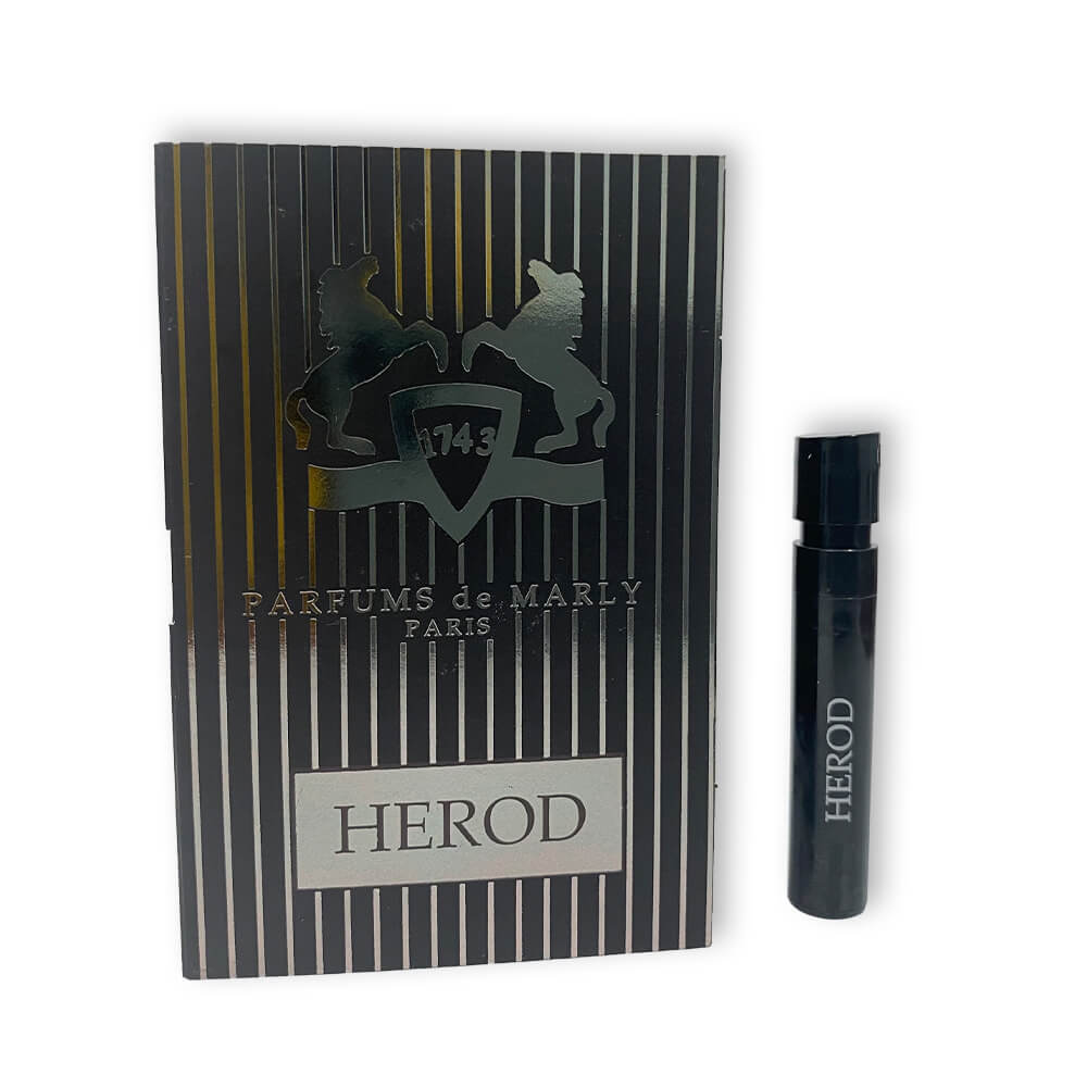 Amostra de fragrância oficial Parfums De Marly Herod 1,5ml 0,05 fl. o.z.