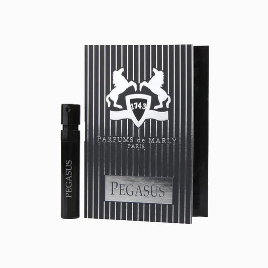 Parfums De Marly Pegasus 1,5ml 0,05 fl. o.z. Amostra oficial do perfume, Parfums De Marly Pegasus 1,5ml 0,05 fl. o.z. officielle Parfümprobe, Parfums De Marly Pegasus 1,5ml 0,05 fl. o.z. muestra de perfume oficial, Parfums De Marly Pegasus 1.5ml 0.05