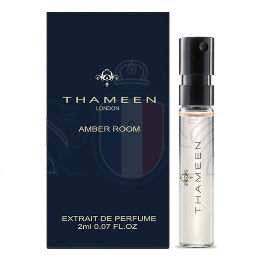 Amostra oficial do perfume Thameen Amber Room 2ml 0,06 fl.oz.