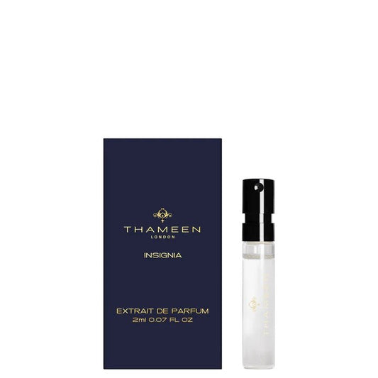 Amostra oficial de perfume Thameen Insignia 2ml 0,06 fl.oz.