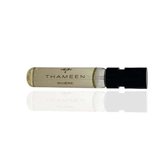 Amostra oficial de perfume Thameen Riviere 2ml 0,06 fl.oz.