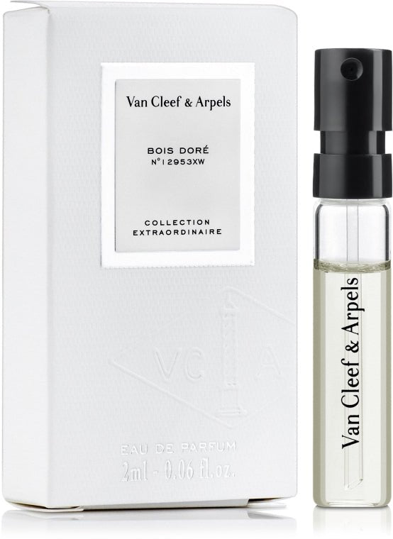 Van cleef & arpels bois dore 2ml o.z. Amostra oficial do perfume, Van cleef & arpels bois dore 2ml o.z. offizielle Parfümprobe, Van cleef & arpels bois dore 2ml o.z. muestra de perfume oficial, Van cleef & arpels bois dore 2ml o.z. 液量オンス公式香水サンプル, Van