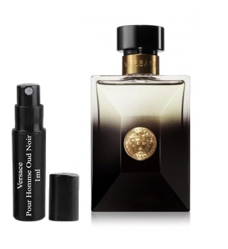 Amostra de perfume Versace Pour Homme Oud Noir 1ml