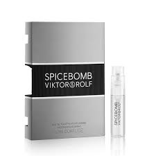 Amostras oficiais de perfumes Viktor and Rolf Spicebomb 1,2ml 0,04 fl. oz.